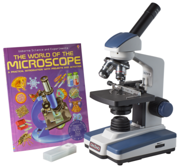 Omano OM118-M4 Student Compound Microscope 40X-1000X Gift Package
