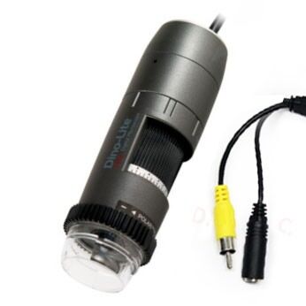 Dino-Lite Edge AM5212NZT Digital USB Microscope 20X-220X TV Output Polarizing