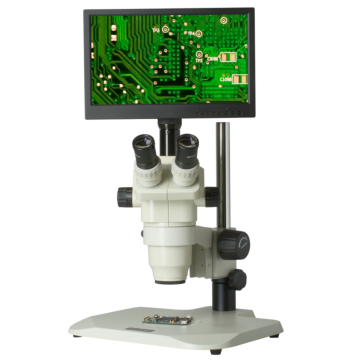 CX3-OM99-V3 6.5X-45X Zoom Stereo Microscope Inspection System