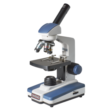 Omano OM118-M3 Monocular Student Compound Microscope 40X-400X