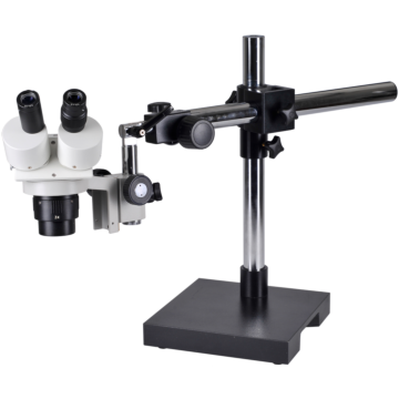 OM1030-V10 10X / 30X Dual Power Stereo Boom Microscope