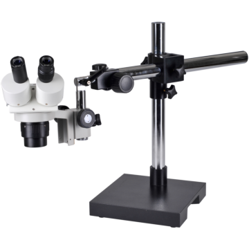 OM2040-V10 20X / 40X  Dual Power Stereo Boom Microscope