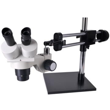OM2040-V6 20X / 40X Dual Power Stereo Boom Microscope