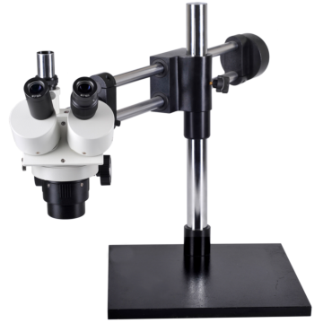 OM2040-V15 20X / 40X Dual Power Stereo Boom Microscope