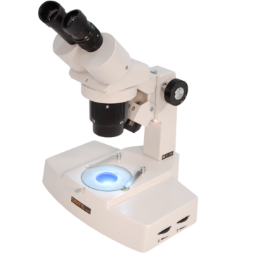 OM4724 Dual-Power 20X / 40X Stereo Microscope