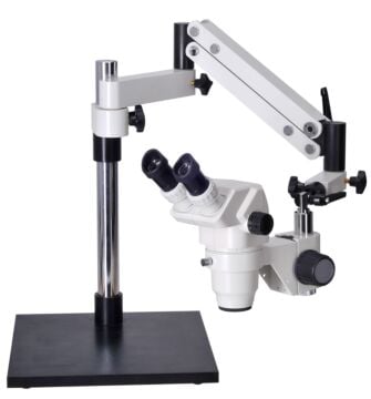 OM99-V7 6.5X-45X Zoom Articulated Boom Stereo Microscope