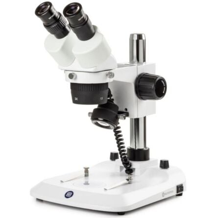 Euromex StereoBlue Binocular Microscope - ESB.1302-P | 10x/30x Mag, LED
