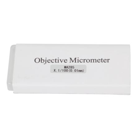 Meiji Techno MA285 Stage Micrometer 1mm / 100 Divisions