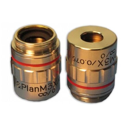 MA390 S. Plan Achromat Metallurgical 3X Objective