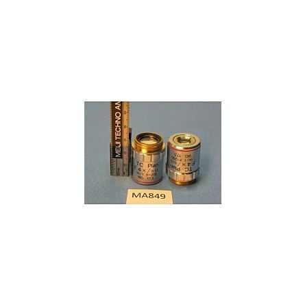 Meiji Techno MA849 TC Plan Infinity Corrected Objective F4X