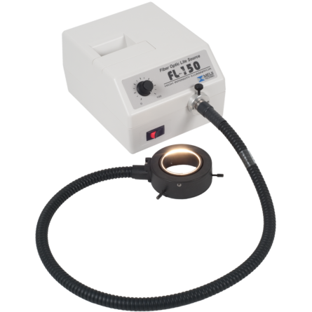 Meiji Techno FL152 150W Halogen Annular Ring Fiber Optic Illuminator