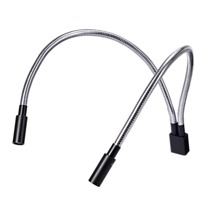 FT190-05 Dual Arm Fiber Optic Light Guide