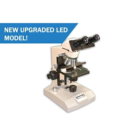 Meiji Techno ML2200L LED Binocular Brightfield Biological Microscope