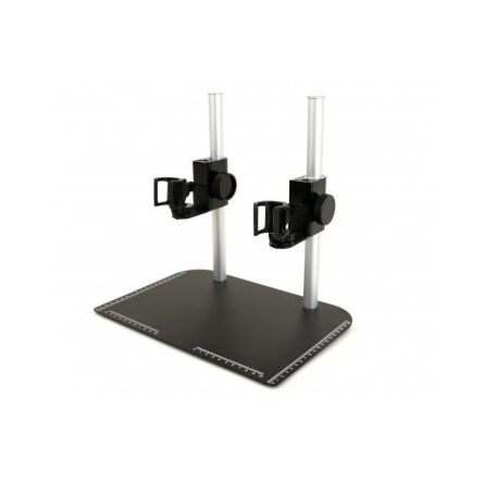 MS37B-25 Table Top Rigid Stand with Dual Poles and Dual Holsters