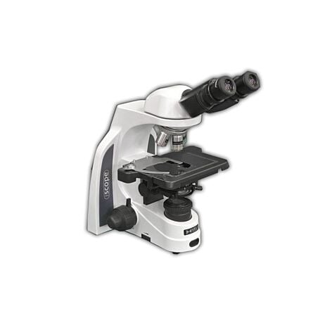 Meiji Techno MT-60 Binocular Brightfield Upright Biological Compound Microscope with Infinity-Corrected Plan 4X, 10X, 40X, 100Xoil and LED Illumination