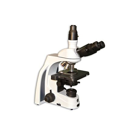 Meiji Techno MT-61 Trinocular Brightfield Upright Biological Compound Microscope with Infinity – Corrected Plan 4X, 10X, 40X, 100Xoil and LED Illumination