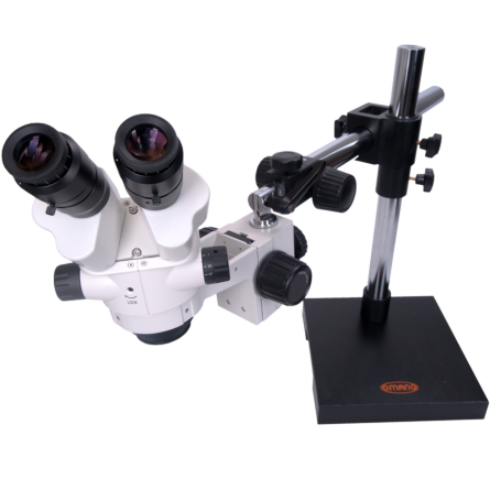 Omano OM2300S-V10 Zoom Stereo Boom Microscope 7X - 45X