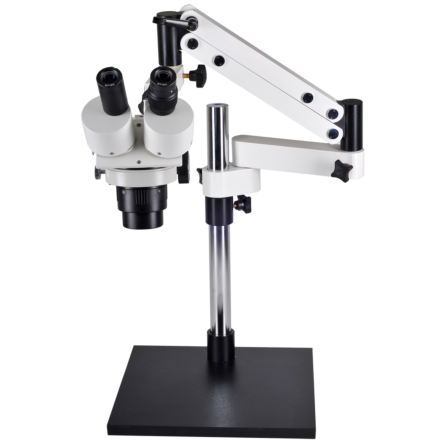 Omano OM1030-V7 Dual Power Stereo Boom Microscope 10X / 30X