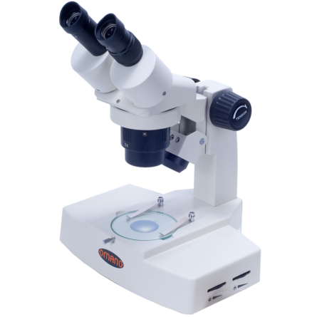 Omano OM4713 Dual-Power Stereo Microscope 10X / 30X 