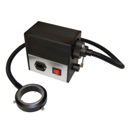 24W LED Fiber Optic Ring Light Illuminator