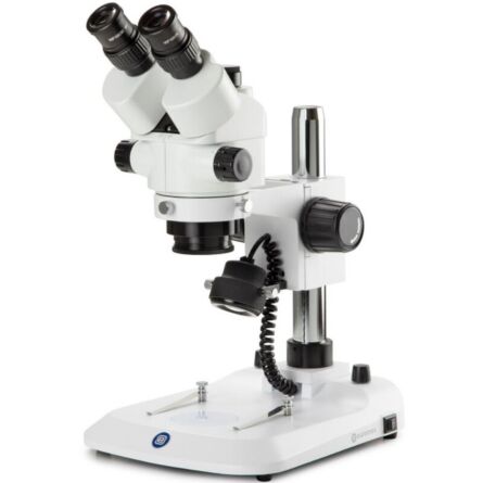 Euromex SB.1903-P StereoBlue Trinocular Microscope | 7x-45x Zoom | LED Pillar Stand