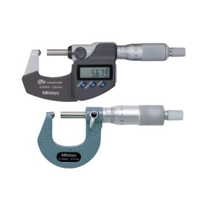 Mitutoyo Point Micrometers - Series 342, 142, 112