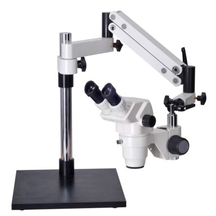 Omano OM99-V7 Zoom Articulated Boom Stereo Microscope 6.5X-45X