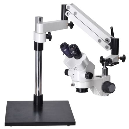Omano OM2300S-V7 Zoom Stereo Boom Microscope 7.5X - 45X
