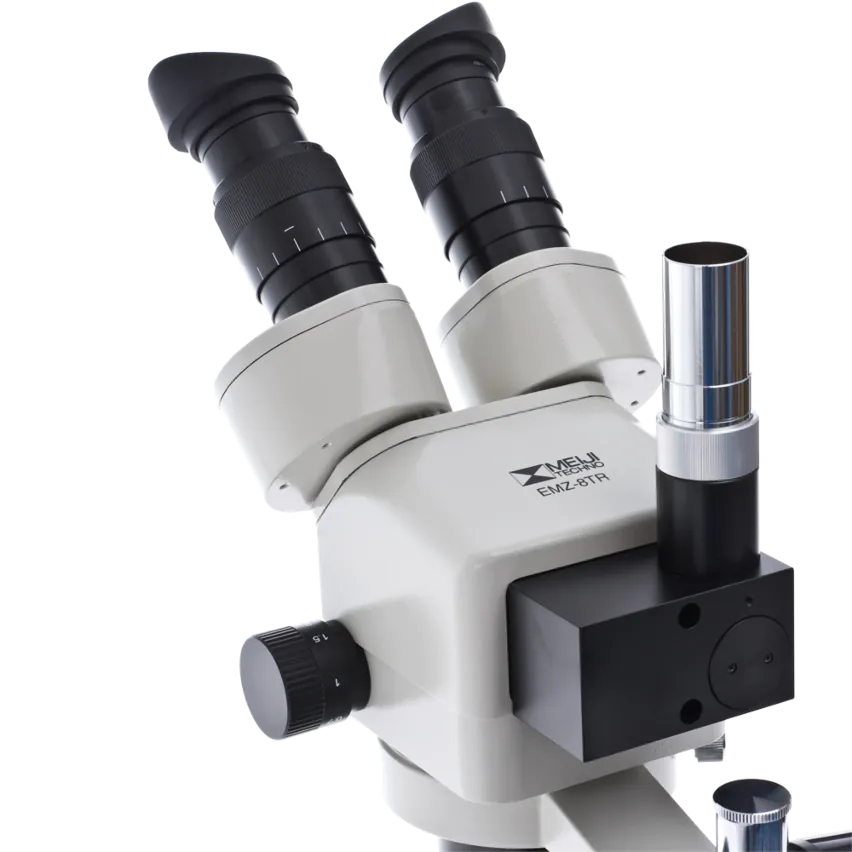 EMZ-8TR-ACRO 7X-45X Trinocular Boom Stereo Microscope with Acrobat
