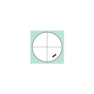 Cross-hair (3µm width) 12AAG873 