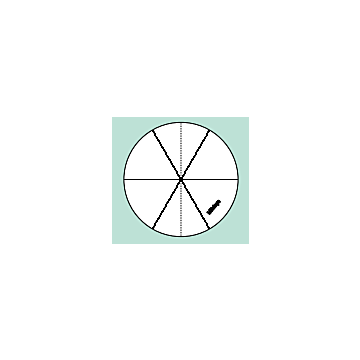 Broken cross-hair and 60˚ angle 12AAG880