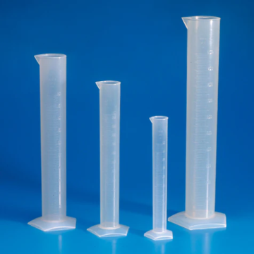 Graduated Cylinder, Polypropylene (PP), Molded Graduations – Choose Size