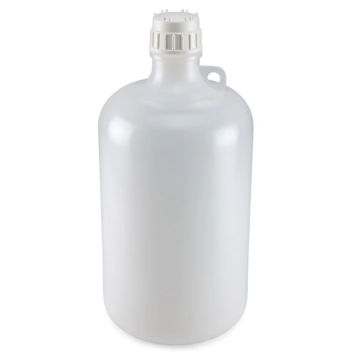 Diamond RealSeal LDPE Large Format Narrow Mouth Bottles – 4L or 8L, Leak-Resistant Laboratory Storage