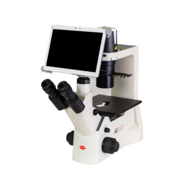 Motic AE2000 Trinocular Inverted Microscope LED + BTI10 Camera Bundle 1100501700021