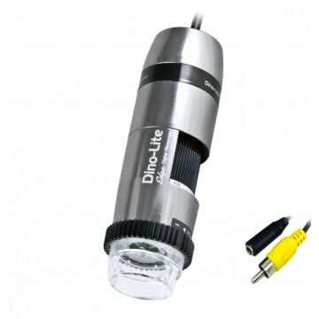 Dino-lite Edge AM5212MNZL Handheld Microscope 5X-140X Metal Shell TV Output Polarizing