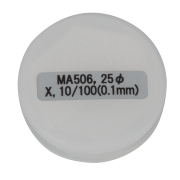Meiji Techno MA506 10mm line divided into 100 units
