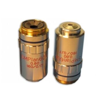 Meiji Techno MA645 SM Plan Achromat Strain Free 60X Objective