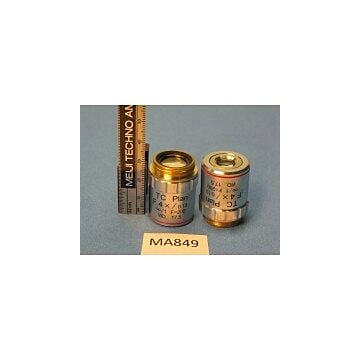 Meiji Techno MA849 TC Plan Infinity Corrected Objective F4X