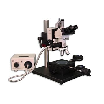 Meiji Techno MC-50T Trinocular Incident and Transmitted Light Tool Makers/Measuring Microscope