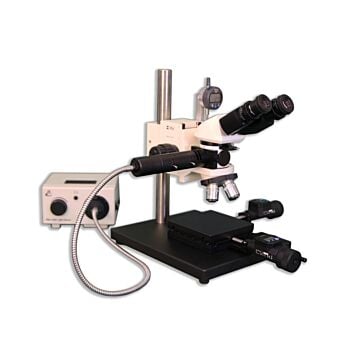 Meiji Techno MC-60 Binocular Reflected Light Brightfield/Darkfield Tool Makers/Measuring Microscope