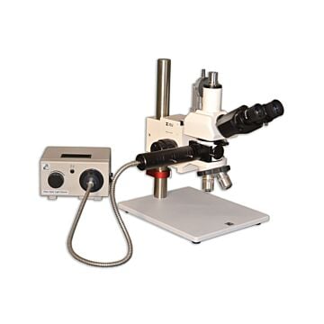 Meiji Techno MC-75 Trinocular Reflected Light Tool Makers/Measuring Microscope (Z-Axis)