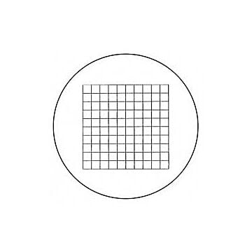 Meiji Techno MA283/05 10mm Square Divided into 100 Parts
