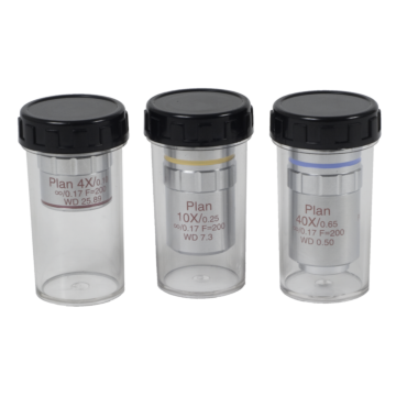 Meiji Techno MA622 Plan achromat objective 4X