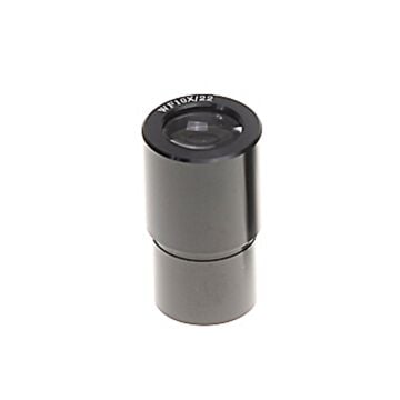 Omano 10X Single Eyepiece for Compound Microscope, High Eyepoint 23mm Black