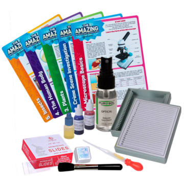 Omano Slide and Stains Kit with Book