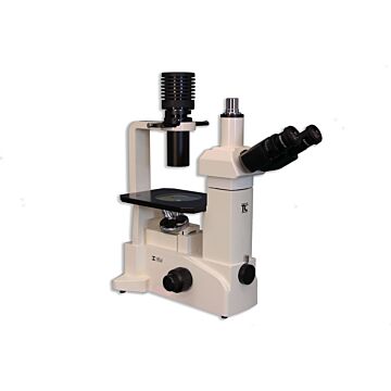 Meiji Techno TC-5400L Binocular Inverted Brightfield/Phase Contrast Biological Microscope with LED Illumination