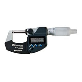 Mitutoyo Coolant Proof Micrometer with 1" Ratchet Thimble, 293-334-32