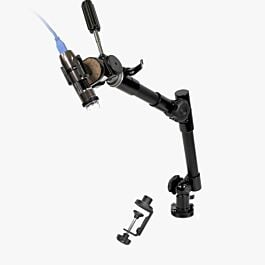 MS53B 3-Point Articulating Arm with Tripod Mount & C-Clamp Base