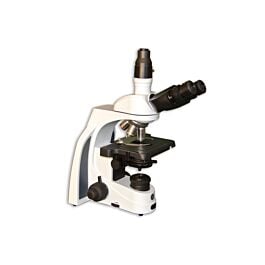 Meiji Techno MT-61 Trinocular Brightfield Upright Biological Compound Microscope with Infinity – Corrected Plan 4X, 10X, 40X, 100Xoil and LED Illumination