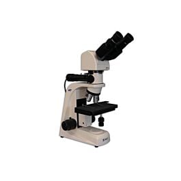 Meiji Techno MT7000EL Metallurgical Ergonomic Binocular Upright Brightfield Compound Microscope with Infinity Corrected Plan EPI 5X, 10X, 20X, 50X and Vertical Koehler LED Illuminator